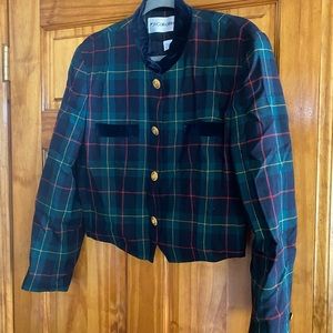 Vintage Bomber Style Blazer